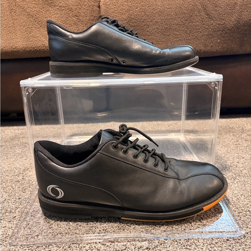 Black Leather Men's Shoes